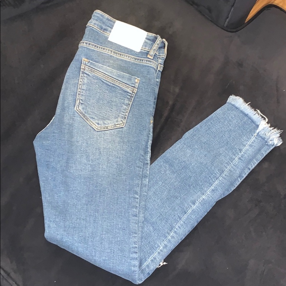 Zara High Rise Jeans